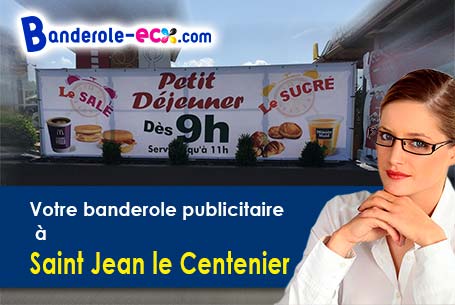 Livraison de banderole pas cher à Saint-Jean-le-Centenier (Ardèche/7580)