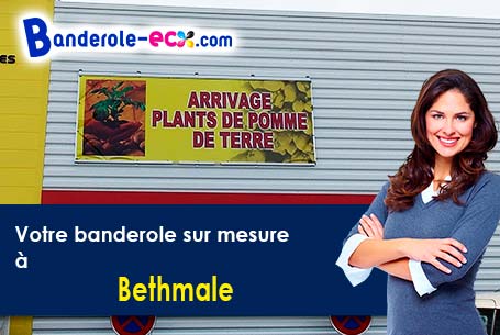 Impression de banderole personnalisée à Bethmale (Ariège/9800)