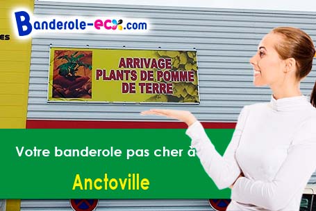 A Anctoville (Calvados/14240) impression de banderole personnalisée