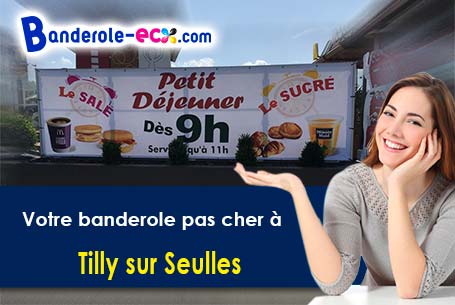 A Tilly-sur-Seulles (Calvados/14250) impression de banderole pas cher