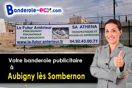Banderole publicitaire pour vos foires à Aubigny-lès-Sombernon (Côte-d'or/21540)