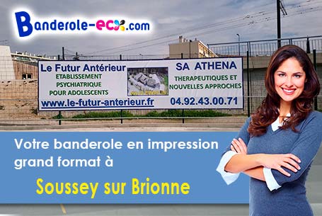 Banderole publicitaire pour vos foires à Soussey-sur-Brionne (Côte-d'or/21350)
