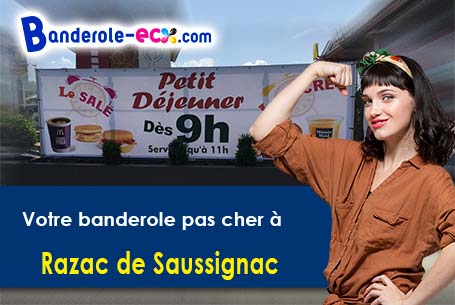 Commandez votre banderole pas cher à Razac-de-Saussignac (Dordogne/24240)