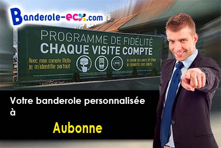 Banderole publicitaire pour vos foires à Aubonne (Doubs/25520)