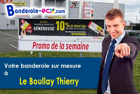 Création de votre banderole publicitaire à Le Boullay-Thierry (Eure-et-Loir/28210)