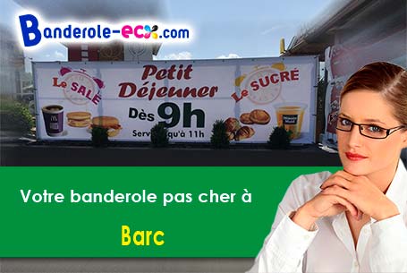 Votre banderole publicitaire sur mesure à Barc (Eure/27170)