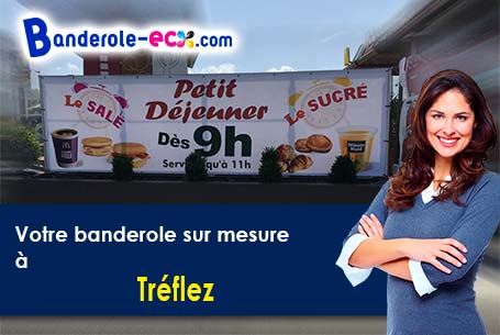 Création de votre banderole pas cher à Tréflez (Finistère/29430)