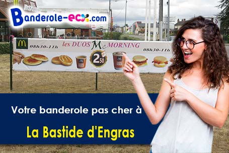 Création de votre banderole publicitaire à La Bastide-d'Engras (Gard/30330)