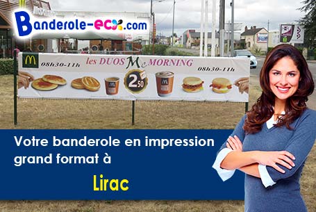 Création de votre banderole publicitaire à Lirac (Gard/30126)