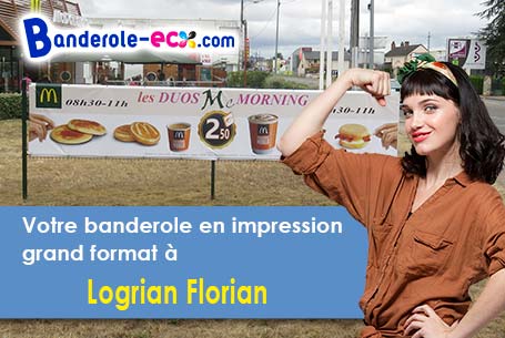 Création de votre banderole publicitaire à Logrian-Florian (Gard/30610)