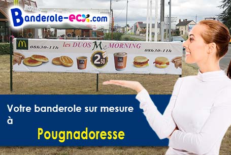 Création de votre banderole publicitaire à Pougnadoresse (Gard/30330)