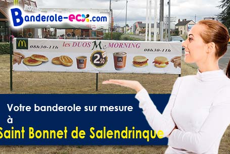 Création de votre banderole publicitaire à Saint-Bonnet-de-Salendrinque (Gard/30460)