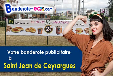 Création de votre banderole publicitaire à Saint-Jean-de-Ceyrargues (Gard/30360)