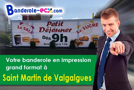 Création de votre banderole publicitaire à Saint-Martin-de-Valgalgues (Gard/30520)