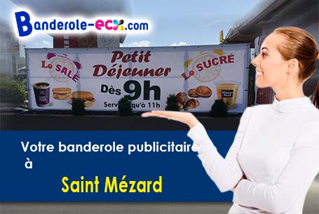 Livraison à Saint-Mézard (Gers/32700) de votre banderole pas cher