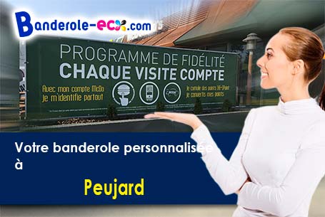 A Peujard (Gironde/33240) livraison de votre banderole publicitaire