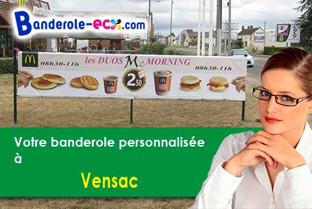 Livraison à Vensac (Gironde/33590) de votre banderole pas cher