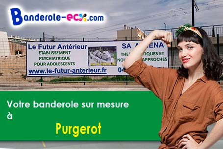 Fabrication sur mesure de votre banderole personnalisée à Purgerot (Haute-Saône/70160)