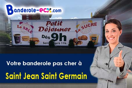 Livraison à Saint-Jean-Saint-Germain (Indre-et-Loire/37600) de votre banderole pas cher