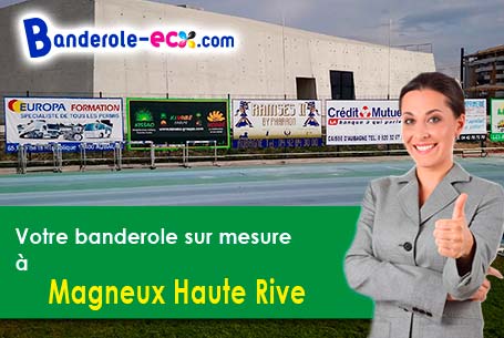 A Magneux-Haute-Rive (Loire/42600) fourniture de votre banderole publicitaire