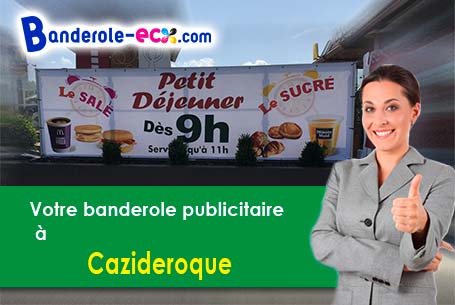A Cazideroque (Lot-et-Garonne/47370) fourniture de votre banderole publicitaire