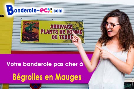Banderole publicitaire fabriqué sur mesure à Bégrolles-en-Mauges (Maine-et-Loire/49122)
