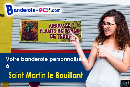 A Saint-Martin-le-Bouillant (Manche/50800) impression de votre banderole publicitaire
