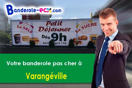 Banderole pas cher pour vos expositions à Varangéville (Meurthe-et-Moselle/54110)