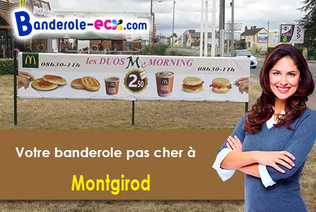 Impression grand format de votre banderole pas cher à Montgirod (Savoie/73210)