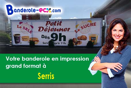 Création maquette offerte de votre banderole publicitaire à Serris (Seine-et-Marne/77700)