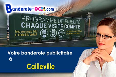 Impression grand format de votre banderole personnalisée à Cailleville (Seine-Maritime/76460)