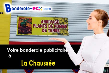Impression grand format de votre banderole personnalisée à La Chaussée (Seine-Maritime/76590)