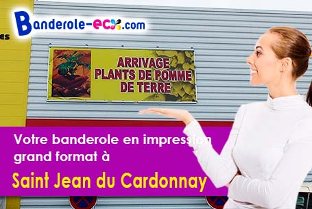 Impression grand format de votre banderole publicitaire à Saint-Jean-du-Cardonnay (Seine-Maritime/76