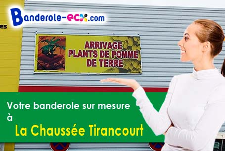 Création graphique offerte de votre banderole publicitaire à La Chaussée-Tirancourt (Somme/80310)