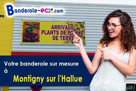 Création graphique offerte de votre banderole publicitaire à Montigny-sur-l'Hallue (Somme/80260)