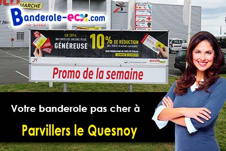 Création maquette gratuite de votre banderole pas cher à Parvillers-le-Quesnoy (Somme/80700)