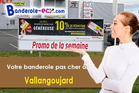 Création graphique gratuite de votre banderole personnalisée à Vallangoujard (Val-d'oise/95810)