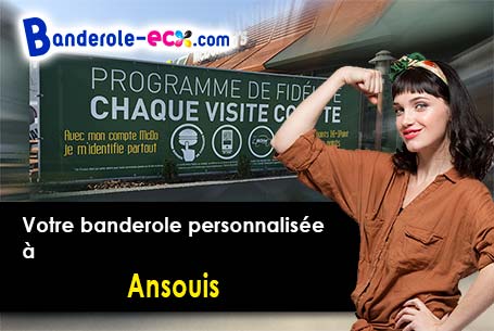 Création maquette gratuite de votre banderole pas cher à Ansouis (Vaucluse/84240)