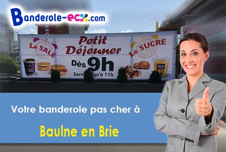 Banderole publicitaire sur mesure à Baulne-en-Brie (Aisne/2330)