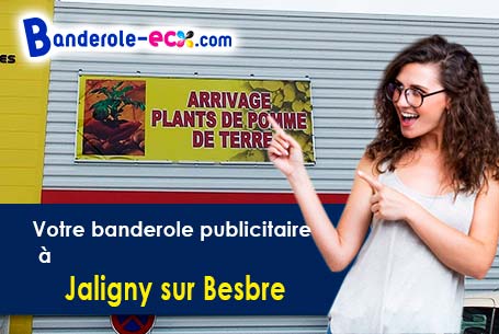 Banderole publicitaire sur mesure à Jaligny-sur-Besbre (Allier/3220)