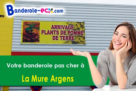 Banderole pas cher sur mesure à La Mure-Argens (Alpes-de-Haute-Provence/4170)
