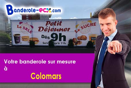 Livraison de banderole publicitaire à Colomars (Alpes-Maritimes/6670)