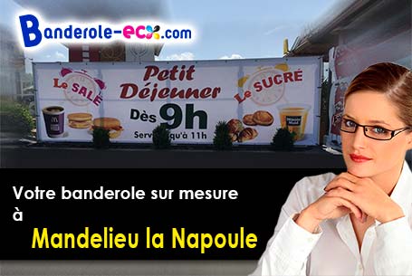 Livraison de banderole personnalisée à Mandelieu-la-Napoule (Alpes-Maritimes/6210)