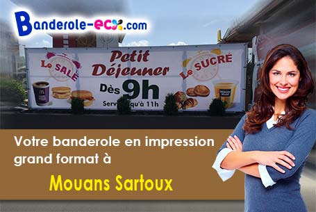 Livraison de banderole pas cher à Mouans-Sartoux (Alpes-Maritimes/6370)
