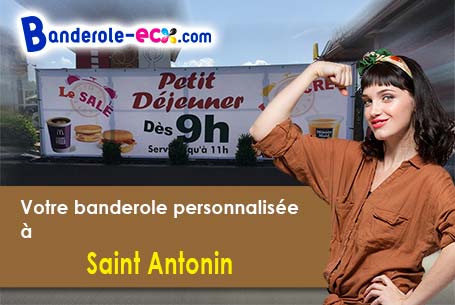 Livraison de banderole personnalisée à Saint-Antonin (Alpes-Maritimes/6260)