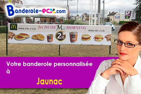 Livraison de banderole personnalisée à Jaunac (Ardèche/7160)