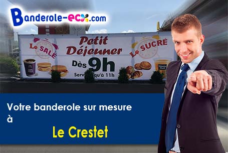 Livraison de banderole personnalisée à Le Crestet (Ardèche/7270)
