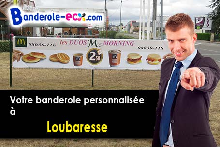 Livraison de banderole personnalisée à Loubaresse (Ardèche/7110)