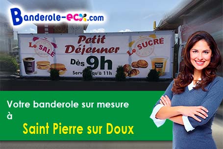 Livraison de banderole pas cher à Saint-Pierre-sur-Doux (Ardèche/7520)