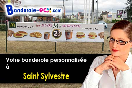 Livraison de banderole publicitaire à Saint-Sylvestre (Ardèche/7440)